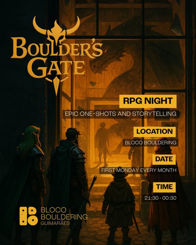 Embarca numa aventura épica na nossa sessão de D&D.