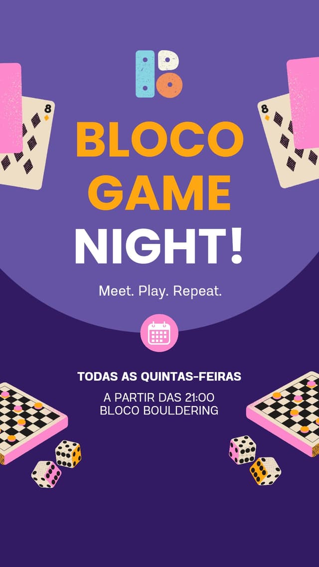 Junta-te a nós para uma noite emocionante de jogos e diversão!